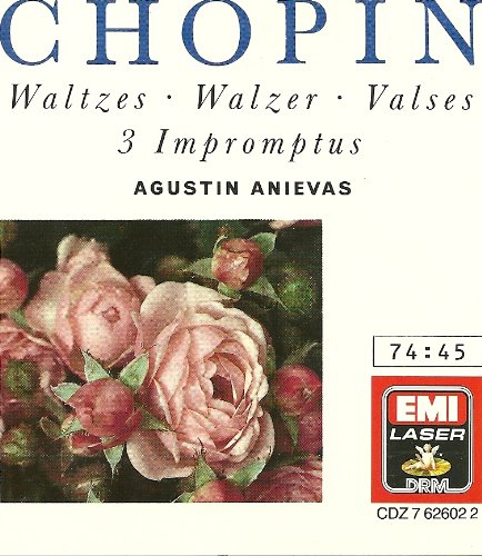 Waltzes 1-19 [Audio CD] Chopin and Anievas