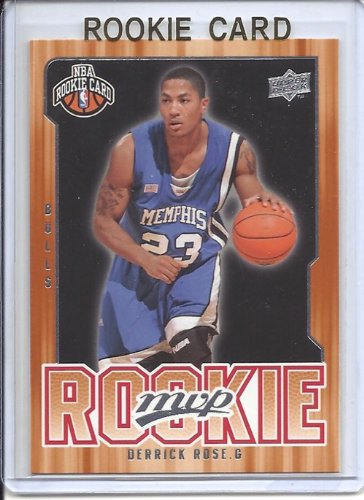 2008 Upper Deck MVP Derrick Rose Rookie Card