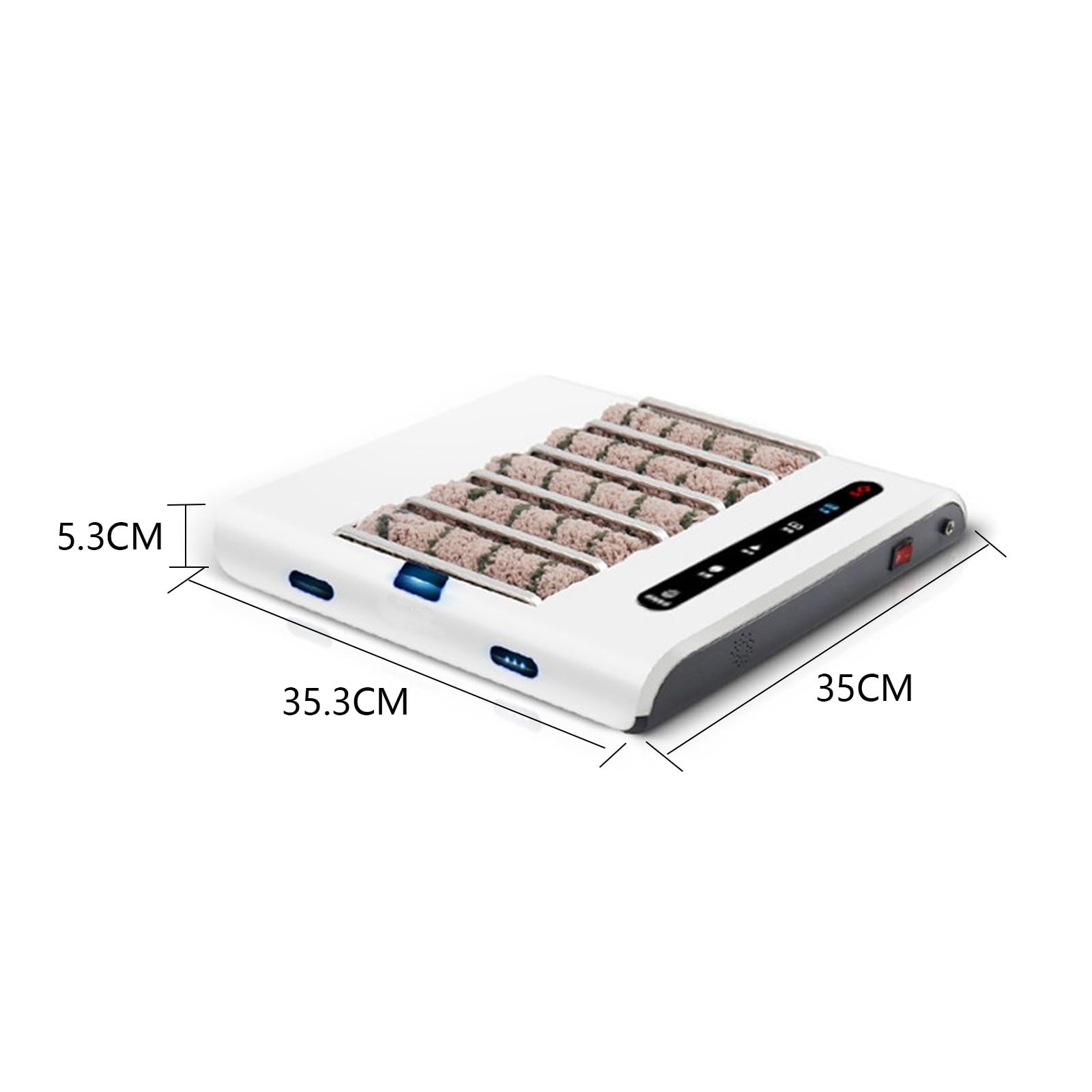 Máquina automática de limpieza de zapatos, pulidora de inducción recargable, batería de 10000 mAh, potente succión, limpiador de zapatos doméstico de 260 RPM para el hogar y la oficina