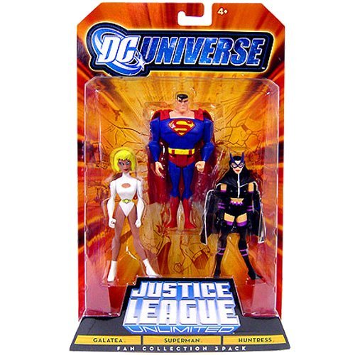 DC Universe CHLD JLU -Galatea,Superman, Huntress