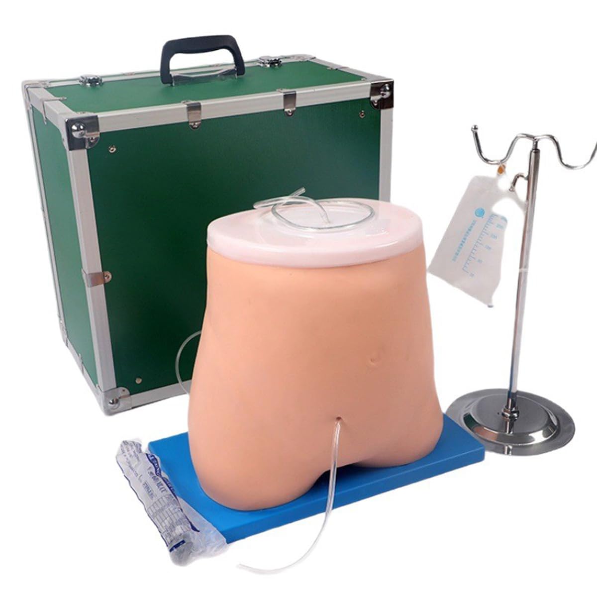 Modèle d'entraînement à la dialyse péritonéale, mannequin anatomique pour l'enseignement du drainage des fluides et la simulation