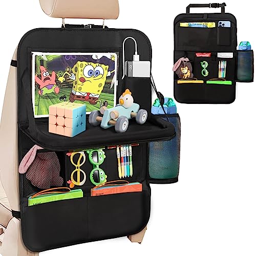 Rückenschutz Auto 2er Set | Wasserdicht Oxford Stoff | Für Vordersitze