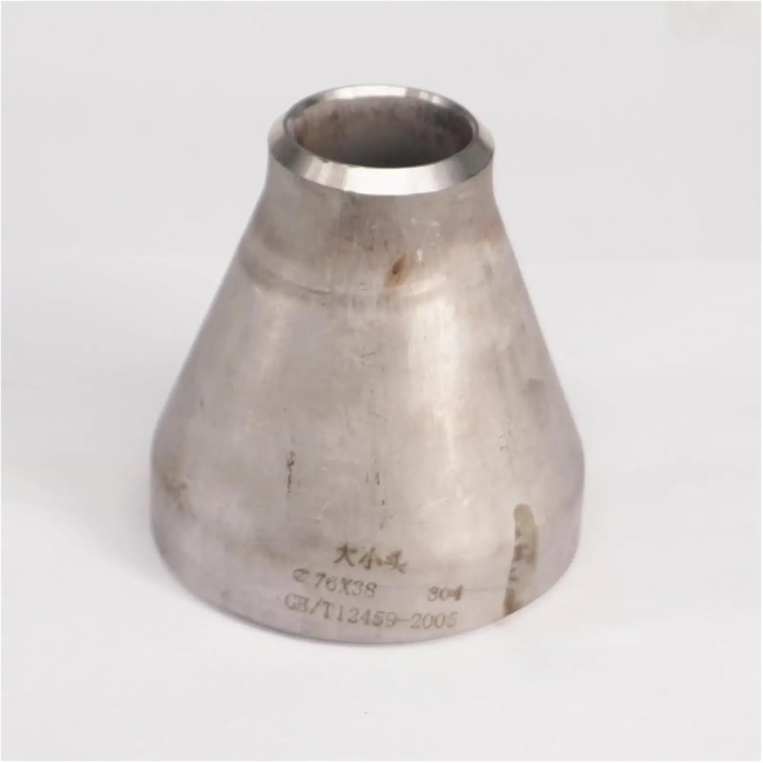 Sizes Reducer 304 Stainless Steel Concentric Reducing Butt Welded Pipe  Fittings | eBay 76x38mm 304 Stainless Steel Concentric Reducing Butt Welded Pipe F