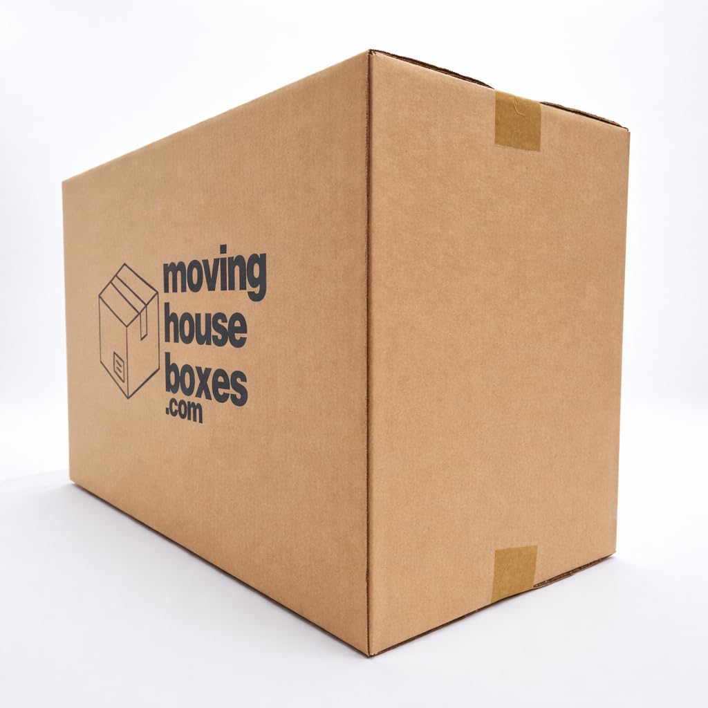 10 x 70 litres 58x30x40cm Double wall Heavy Duty Extra Strong Extra Large Cardboard, Storage, Packing & Moving boxes - Made in the UK