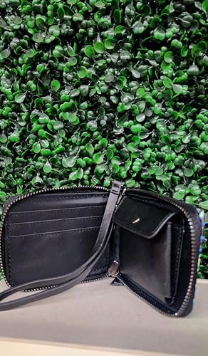 Billetera para mujer, monedero organizador de tarjetas, billetera cremallera alrededor especial para un regalo.4