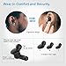 Wireless Earbuds, Willful T02 Bluetooth Earbuds Wireless Earphones in-Ear Headphones with Built-in Microphone Charging Case Stereo Sound Clear Call Comfort Secure Fit Waterproof for Sports (Black)