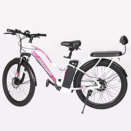 Bicicleta Elétrica e-bike Hive GreenWay Classic Branca/Rosa
