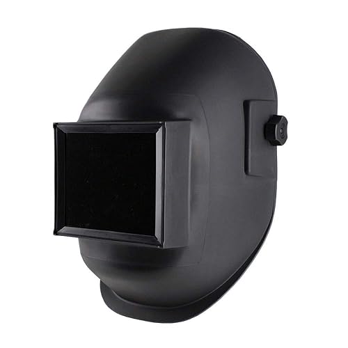 Miniatura 3 de Sellstrom Casco de soldadura de nailon súper Tuff ligero con 4-14 "x 5-14" Sel-Snap Fijo Front, Resina Termoplástica resistente, Recubierto