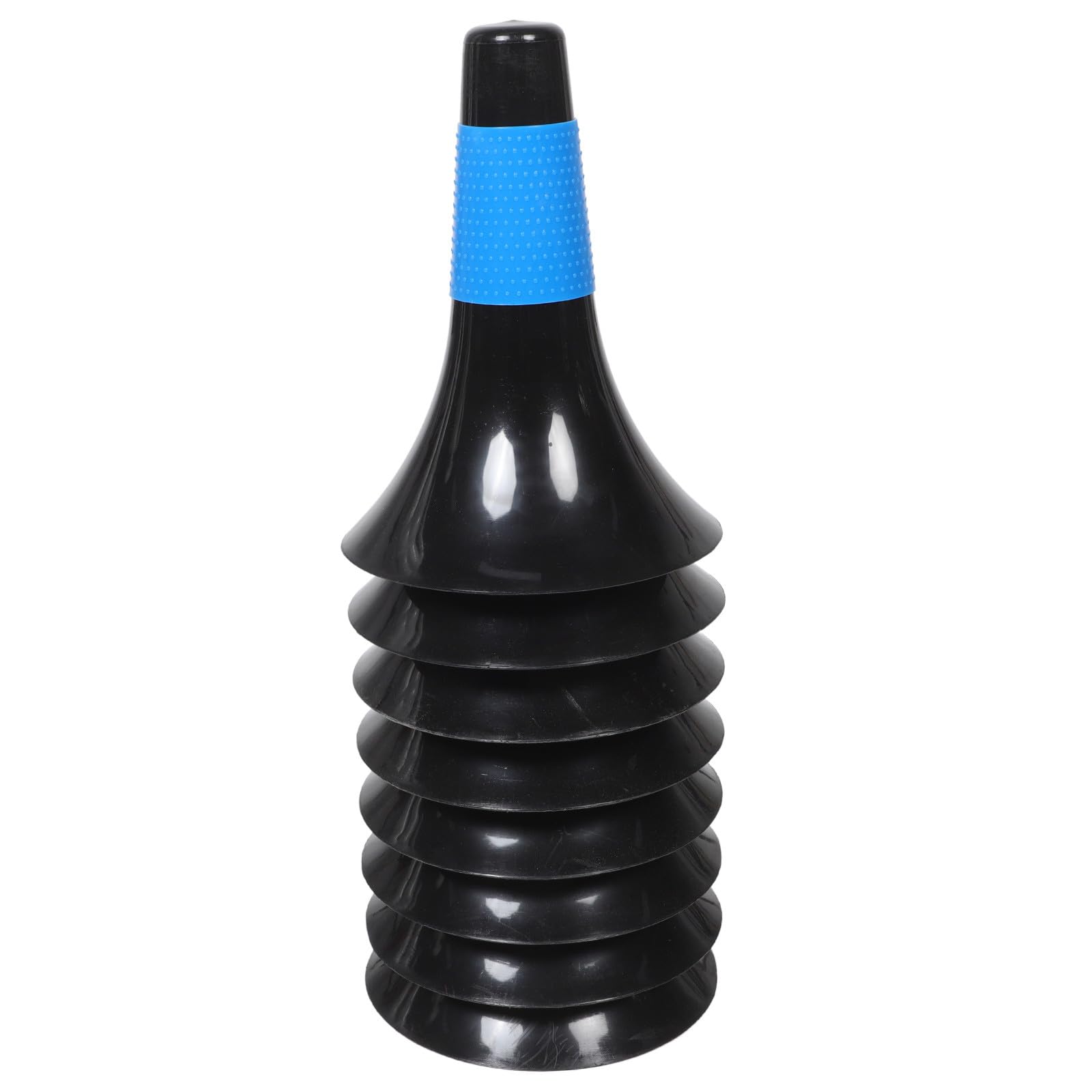 Outanaya Conos Marcadores de Práctica para Baloncesto y Fútbol, 8 Piezas de Plástico, Fáciles de Transportar y Montar para Entrenamiento en Interiores
