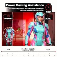ZZA 27 Zoll Curved Gaming Monitor, 200Hz, 1ms, FHD 1080P, FreeSync, IPS – Ansicht 5