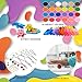 Polymer Clay Kit, Soft & Stretchable Modeling Clay Blocks - 24 Colors with Bonus Sculpting Clay Tools and Accessories - DIY Oven Bake Clay Kit – Molding Clay for Kids and Adults