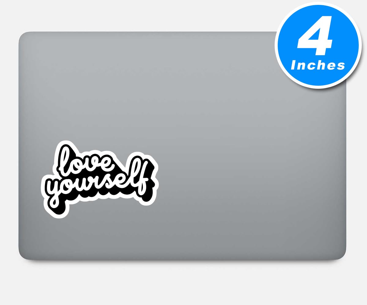 Love Yo セルフステッカー インスピレーション引用ステッカー - 2 