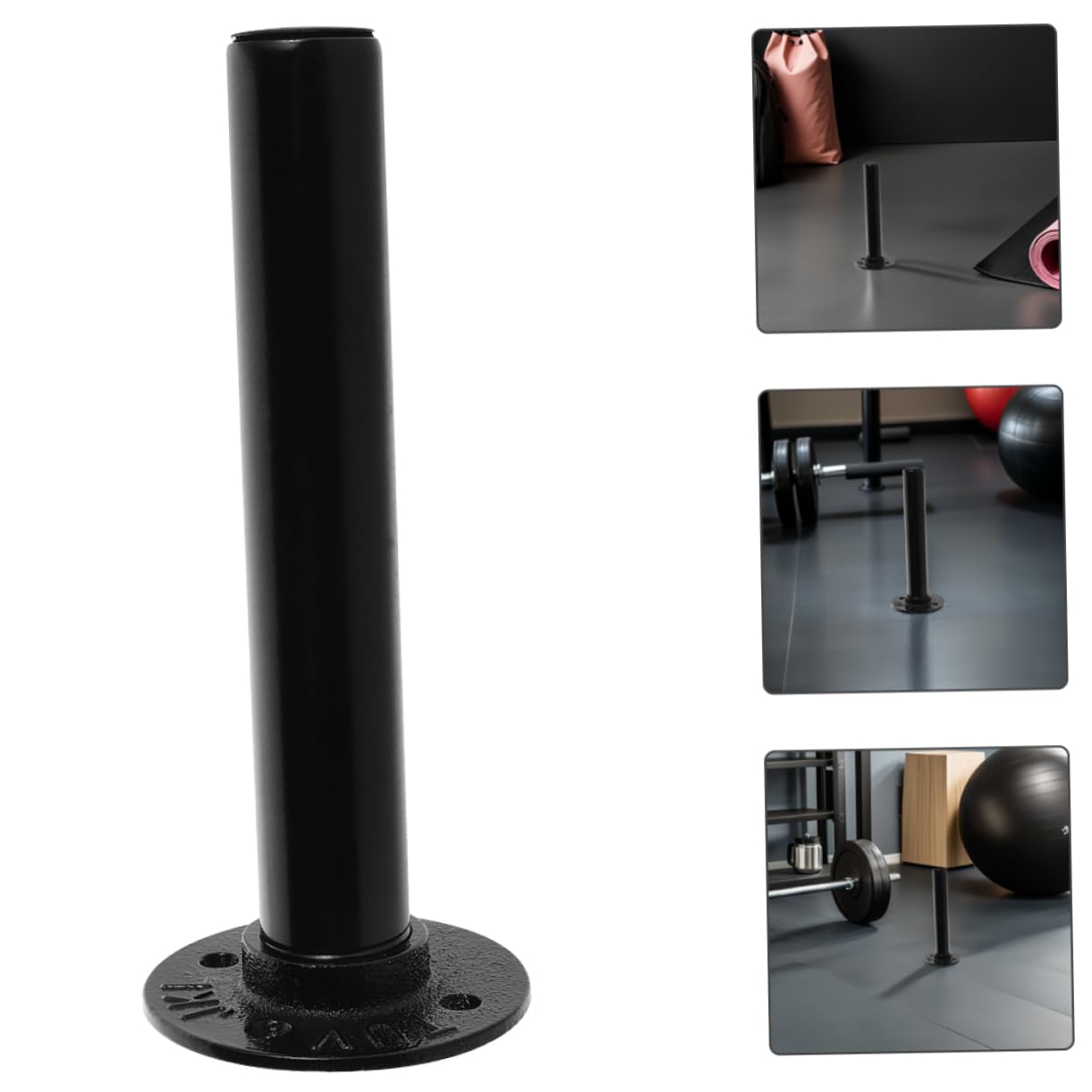 Gatuida 2 Piezas Organizador de Placas de Pesas de Hierro Pared Soporte Estable para Entrenamiento de y Almacenamiento Gimnasio o Garaje