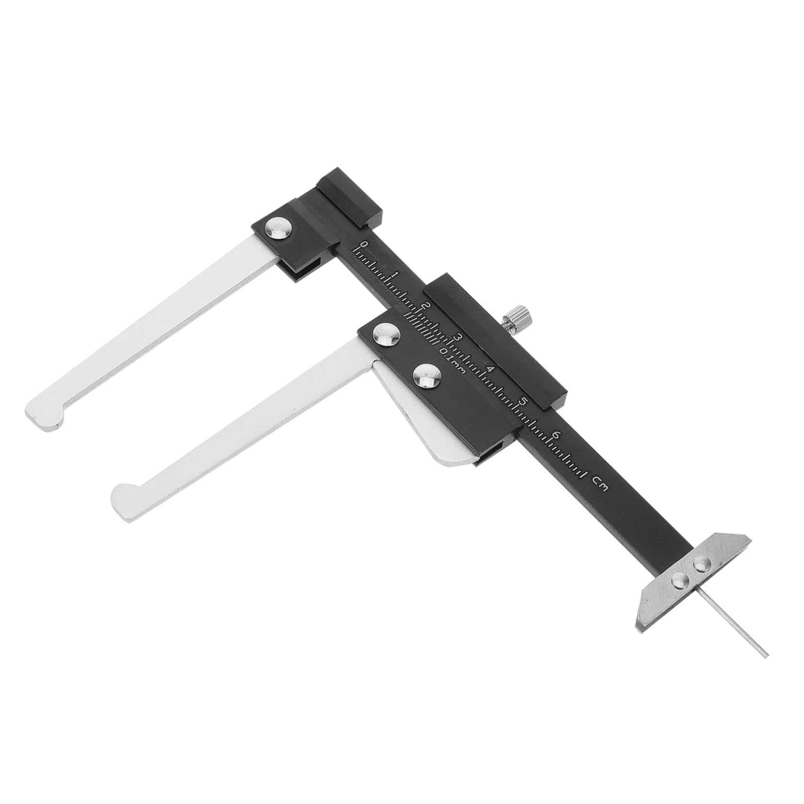 HAPINARY Brake Pad Thickness Gauge Car Brake Pad Measuring Tool for Easy Measurement