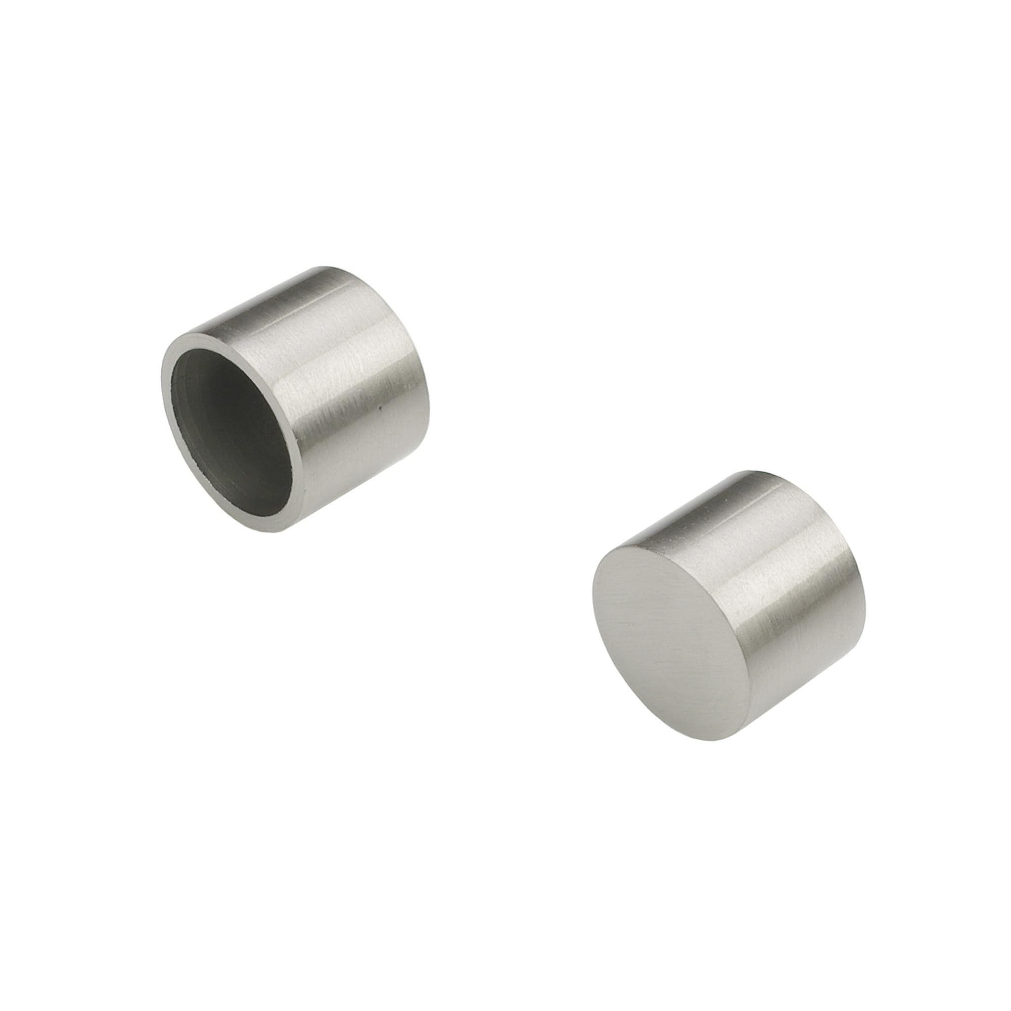 Edelstahl-Endkappe für Rohr mit Durchmesser 33,7/2,6mm
