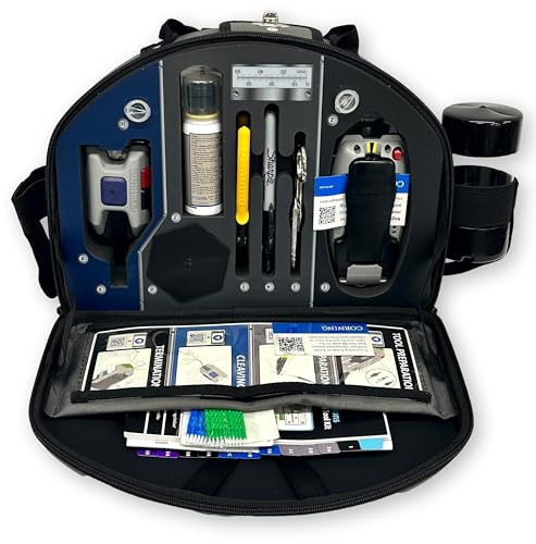 Corning TKT-UNICAM-PFC UniCam High-Performance Installation Toolkit LC, SC and ST Compatible; Terminates Single-Mode and Multimode Fibers; Includes Carrying Case