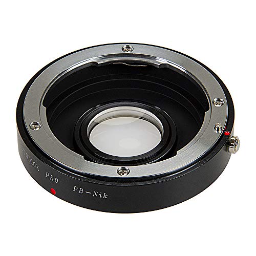 Image of Fotodiox Pro Lens Mount Adapter - Praktica B (PB) SLR Lens to Nikon F Mount SLR Camera Body