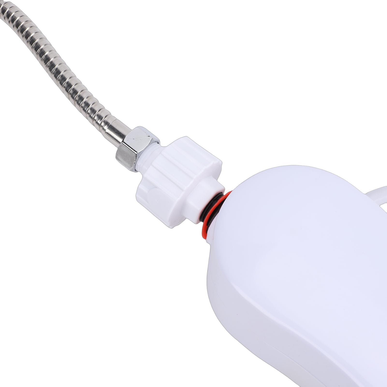 Garosa Mini Bezkomorowy Podgrzewacz Wody 5500W z Dotykowym Ekranem LED i | Electric Heating, 30-55°C Regulowane, Montaż na ścianie Bez Wiercenia, Ochrona Przed Przegrzaniem, Zestaw Prysznicowy w