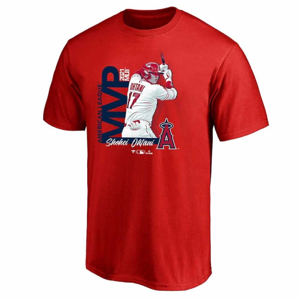 【レディース】エンゼルス　大谷翔平　ア・リーグ　ＭＶＰ記念　２０２１　Ｔシャツ 楽天市場】【海外取寄/女性用】大谷翔平ア・リーグMVP記念モデル