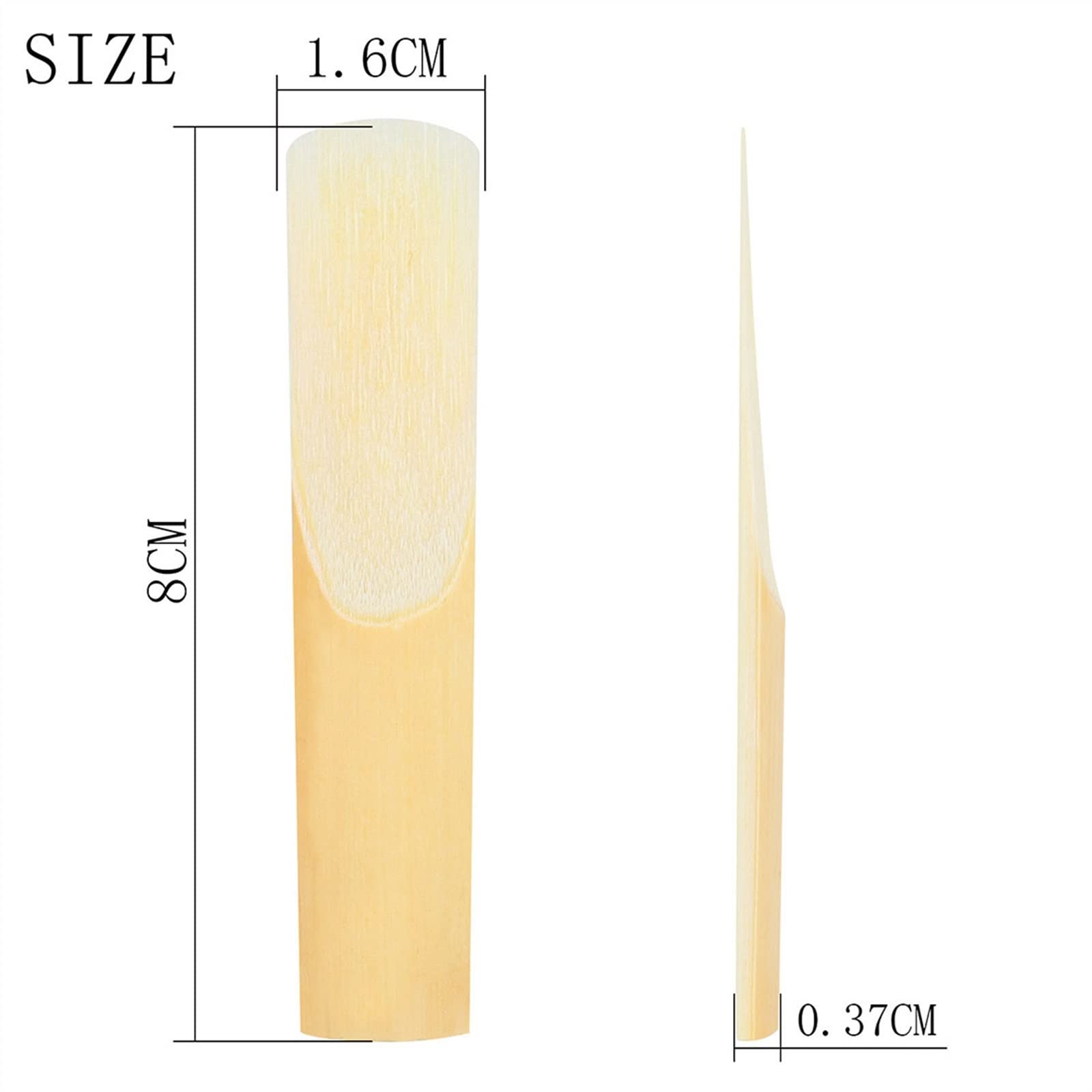 Saxophone Parts Tenor Saxophone Reeds Saxophone Accessories Hardness 2.5 Tenor Saxophone Reeds
