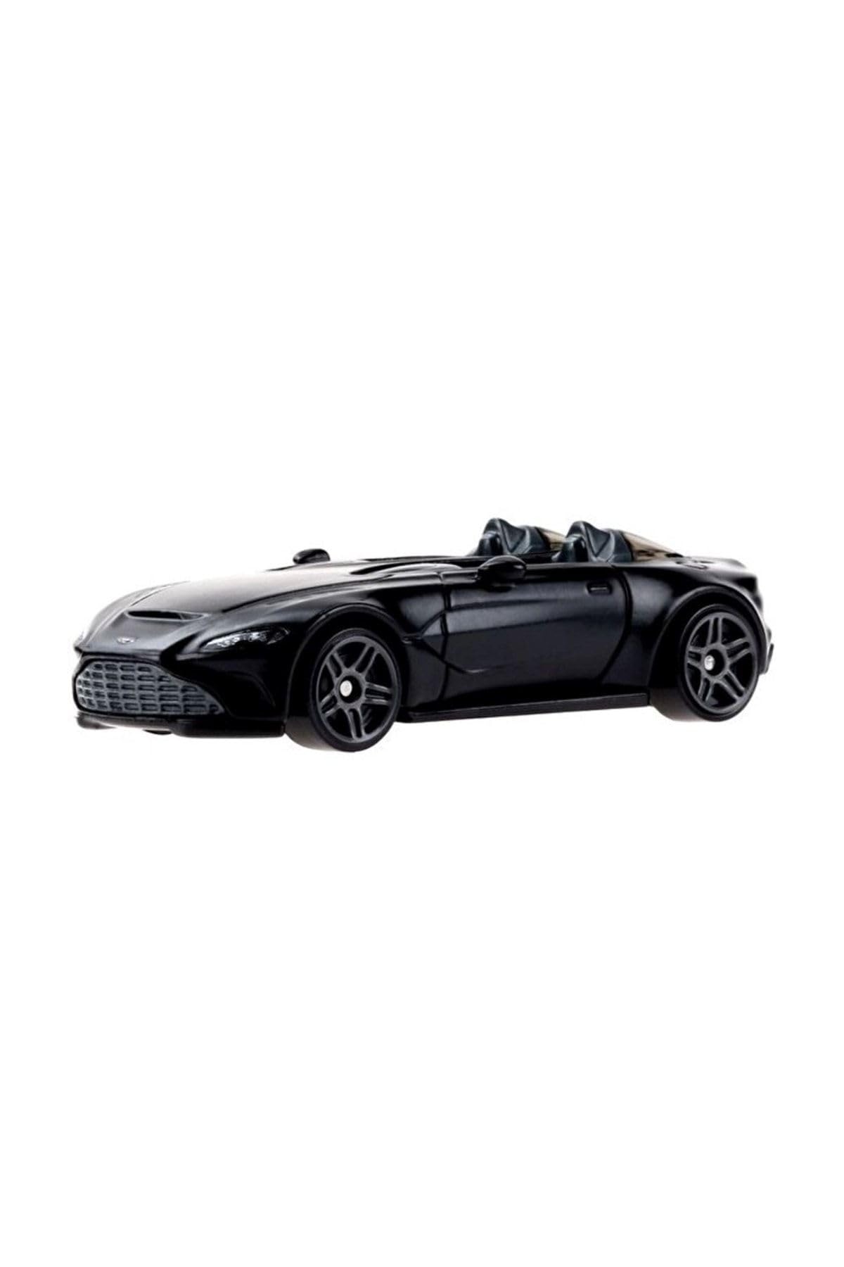 Hot Wheels 1:64 Single Cars 2022 183/250 Factory Fresh V12 Speedster, Black, 7 centimètres