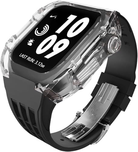 CEKGDB X͓vP[X + o[vXgbvCLbgAApple Watch ohEg 8 7 6 5 4 SE 44 ~[g 45 ~[g 49 ~[g DIY AbvO[hp(Style19,45MM)