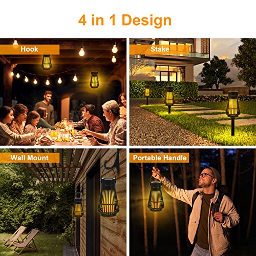 Tesoorda Outdoor Bluetooth Flame Speaker 2Pack Waterproof with Torch Light - image 2