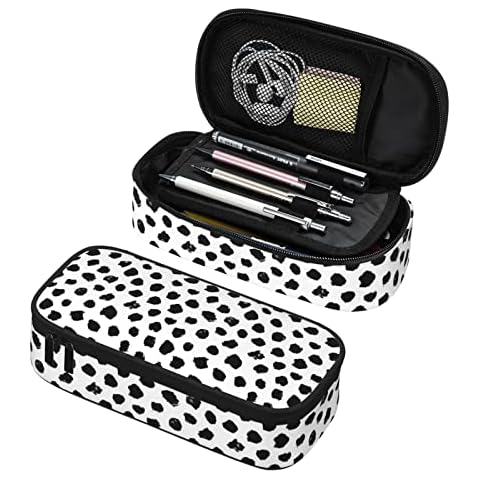 Large Capacity Pencil Case Pouch Aesthetic Portable Zipper Pen Bag Durable with Compartments for Adults Teen Girls Boys Cover