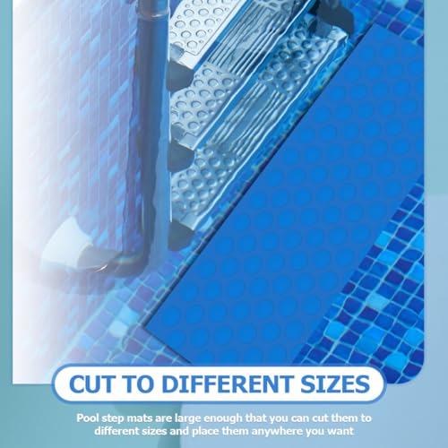 Alfombra antideslizante para escalera de piscina miniatura 3