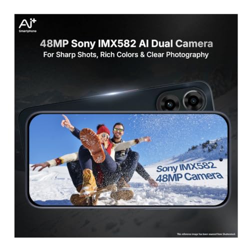Image of AI+ Nova 2 Pro 5G (6 GB RAM, 128GB, Black) Smartphone
