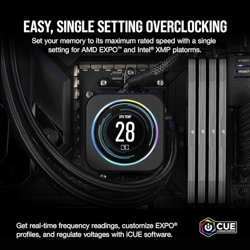 CORSAIR-Vengeance-DDR5-RAM-64GB-2x32GB-6000MHz-CL38-44-44-96-135V-AMD-Expo-Intel-XMP-30-Desktop-Computer-Memory--Gray-CMK64GX5M2B6000Z38 CORSAIR Vengeance DDR5 RAM 64GB (2x32GB) 6000MHz CL38-44-44-96 1.35V AMD Expo Intel XMP 3.0 Desktop Computer Memory – Gray (CMK64GX5M2B6000Z38) - Image 5