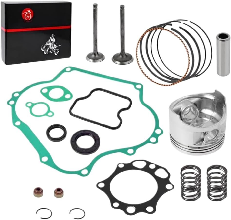 Engine Gasket Rebuild Kit 0.25mm Oversize Piston Ring Seal JN5-11635-00-00 JN5-11610-10-00 Compatible With Cart G14 1995 1996