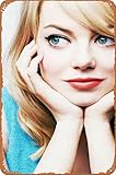 RMLYUSR Emma Stone Poster Wanddekoration, 20,3 x 30,5 cm, 