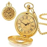 Accesorio de moda versátil: ya sea como un collar elegante o tradicional en el bolsillo del chaleco, este reloj es perfecto para diferentes ocasiones como bodas o fiestas de disfraces. Este reloj de bolsillo clásico es más que un simple reloj, es una pieza que combina la tradición y la modernidad para mostrar tu estilo personal