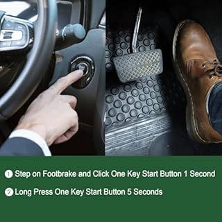 Remote Engine Start Remote Starter for Pre-Warm Remotely One Key Start PKE Keyless Entry Lock Unlock The Car, Open Trunk for Car Open Trunk with Remote Key or Phone