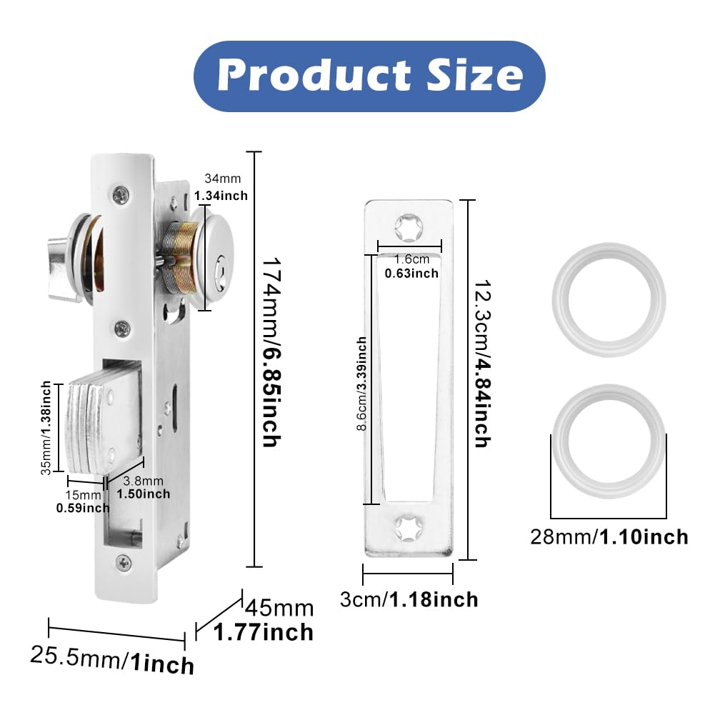 Cilindri E Chiavi Cisa Per Serrature Porte Chiave Europea Di - Foto 7