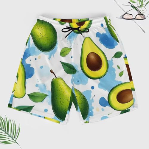 Supdreamc Mens Big & Tall Cargo Short Board Shorts Basic Underwear with Pockets3
