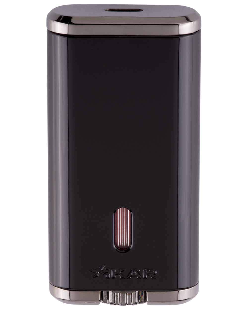 Xikar Verano Flat Flame Cigar Lighter, Attractive Gift Box, Elegant Metal Construction, Gunmetal