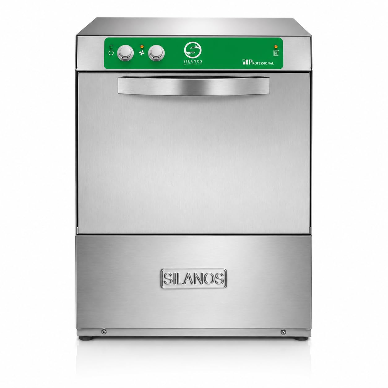 Lavavasos E35 Profesional Hostelería 350x350 mm | Lavavajillas Industrial Hostelería para Bar y Cafetería | Máquina Lavavasos Bajo Mostrador | Acero Inoxidable 2,8 kW