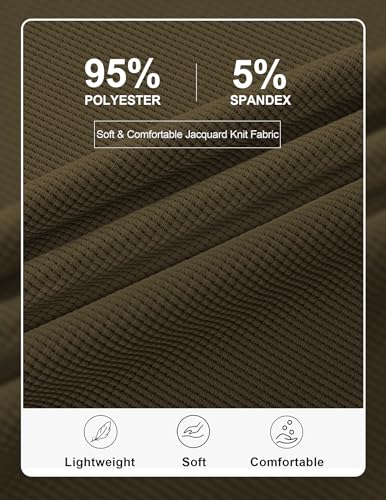 Vssjavun Mens Sweatsuits 2 Piece Sets Waffle Long Sleeve Pullover Sweatsuit Outfits Casual Jogger Suits Sets 6