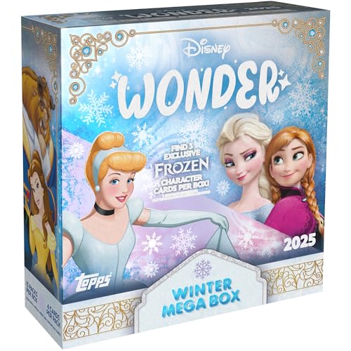 Topps 2025 - Caja grande de Disney, sellada de fábrica