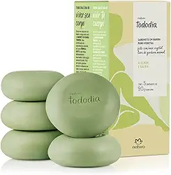 Linha Todo Dia Natura - Sabonete em Barra Puro Vegetal Alecrim e Salvia (5 X 90 Gr) - (Natura Every Day Collection - Rosemary and Salvia Vegetable Bar Soap (5 X Net 3.17 Oz))_AB