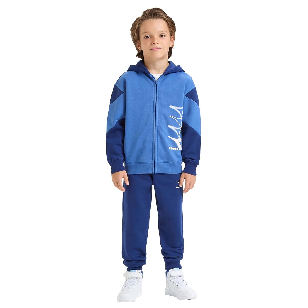 Diadora Herren Jb. Tracksuit Hd Fz Logo Jumpsuit, blau, M