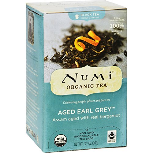 Numi Tea Organic Aged Earl Grey - Black Tea - 18 Bags by Numi