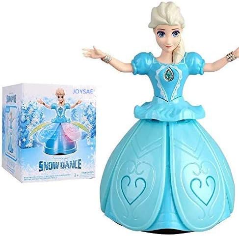 Battery-Operated Princess Doll for Girls: Snow Dance, Flashing & Singing Toy (Ages 3+)