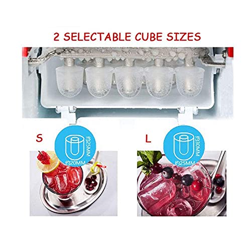 Máquina automática para hacer hielo 3 en 1 con dispensador miniatura 5