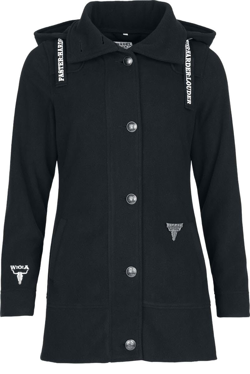 Wacken Open Air Wacken Frauen Fleecejacke schwarz Band-Merch, Bands