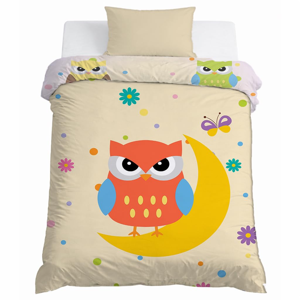 Kids Cartoon Print Reversible Dohar Soft Cotton Baby Blanket, 2-in-1 Double Sided Design, Lightweight Summer / AC Cotton Blanket for Babies, Toddlers & Kids | Breathable Blanket | 39"x59" Inches-image-37