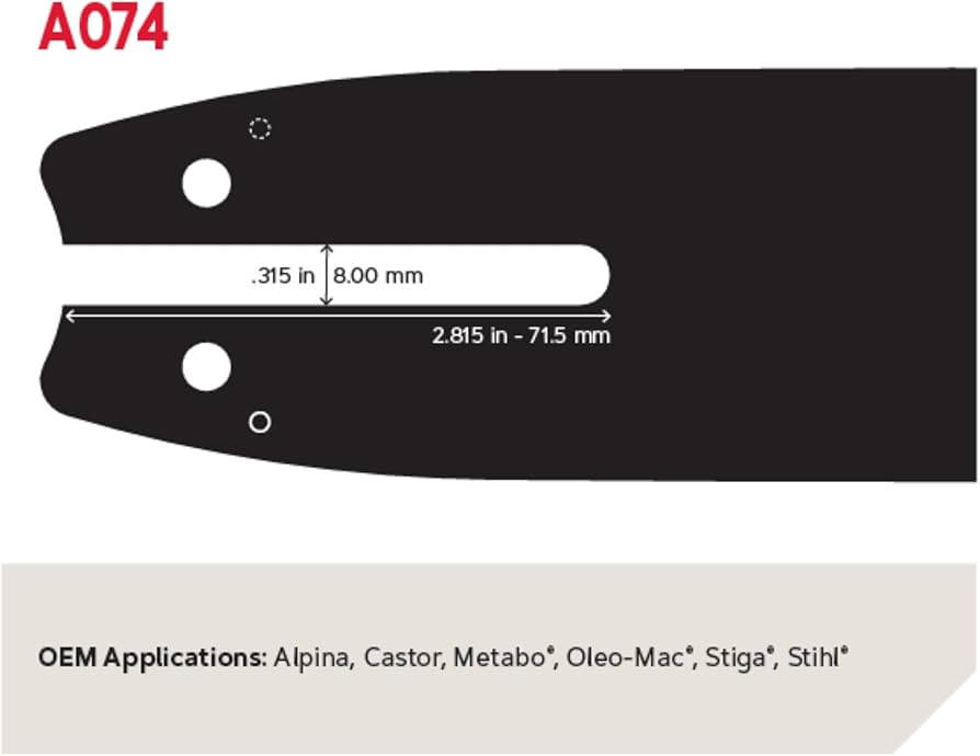 Amazon.com : Oregon 18-Inch Replacement Chainsaw Bar & 95TXL068G