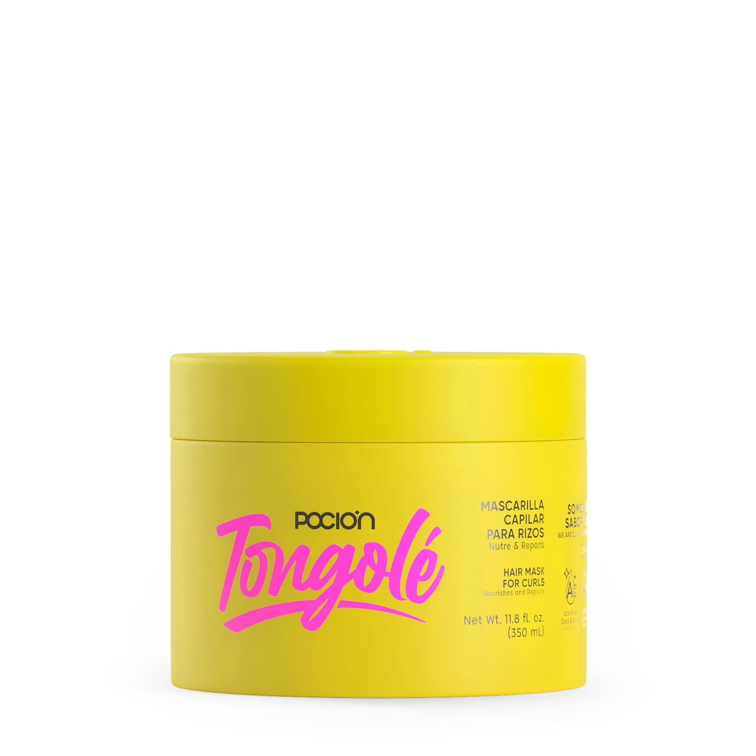 La Pocion Tongolé Curly Hair Mask – 11.8 Oz (350 ml) Regenerative Hair Mask for Wavy and Curly Hair – Nourish, Strengthen, and Revitalize